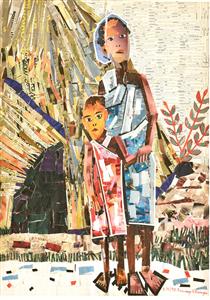Untitled (Woman and Child) - Rosemary Karuga