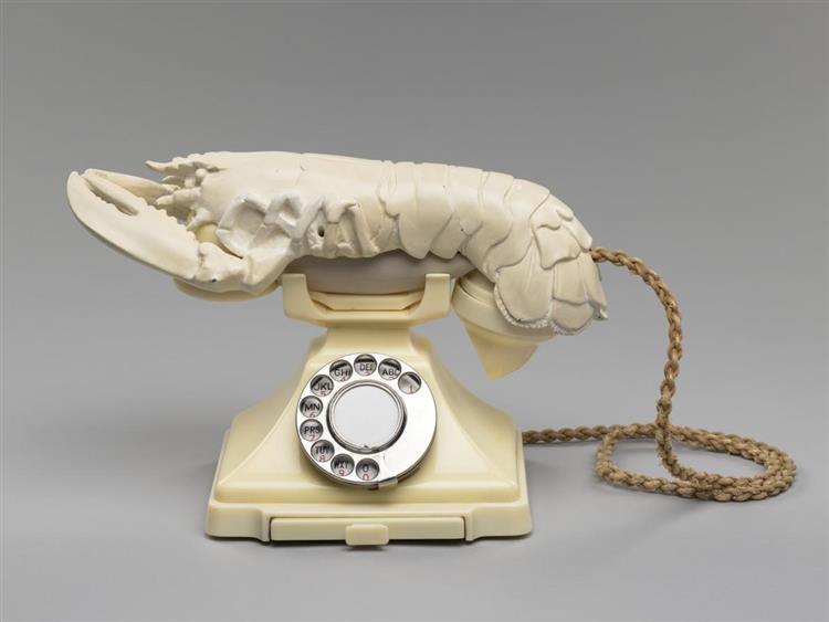 Lobster Telephone, c.1936 - c.1938 - Сальвадор Далі