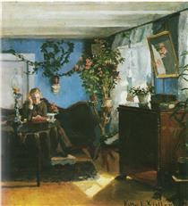 Blue Interior - Китти Хьелланн