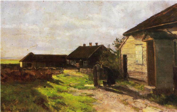 Tunet På Kvalbein, c.1904 - Китти Хьелланн