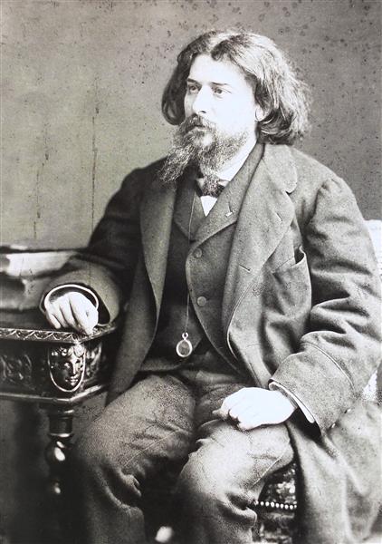 Alphonse Daudet, 1891 - Надар