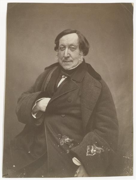 Gioacchino Rossini, 1856 - Félix Nadar
