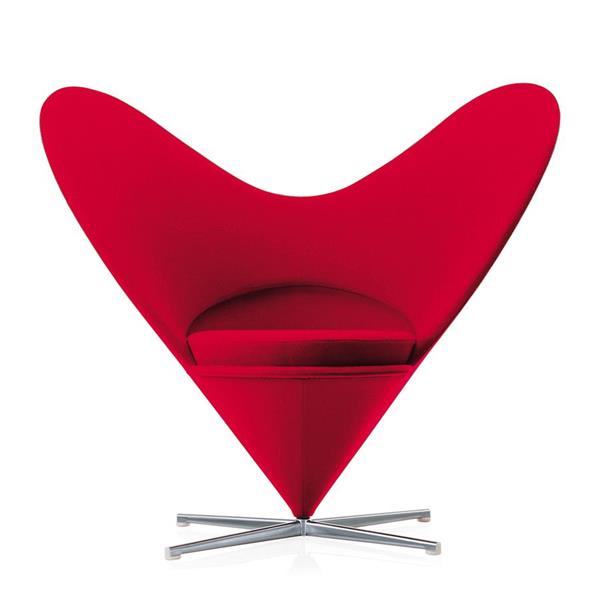 Heart Cone Chair, 1959 - Вернер Пантон