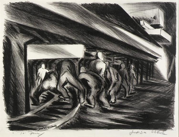 Miners, c.1934 - 1938 - 傑克森‧波洛克