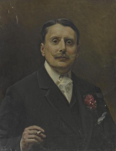Portrait of Jacques Laurens de Waru, 1914 - Raimundo de Madrazo y Garreta