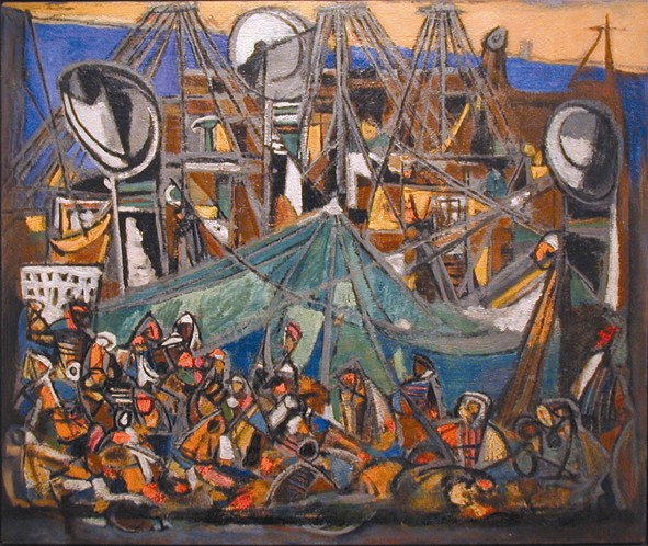 Immigrant Ship - Marcel Janco