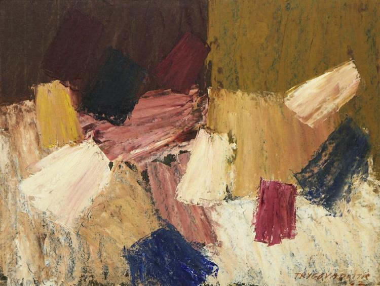 Abstraction, 1962 - Nína Tryggvadóttir