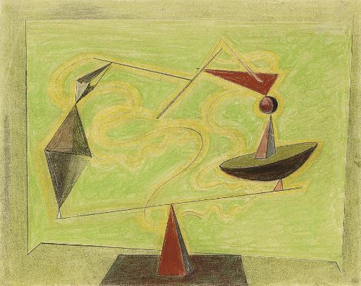 Balancing Forms, c.1931 - Paule Vézelay