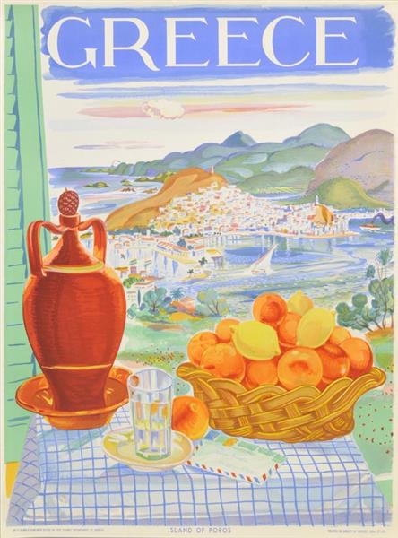 Greece. Island of Poros, 1948 - Spyros Vassiliou