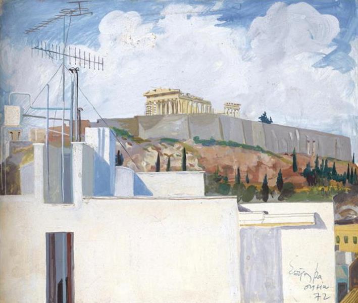 The Acropolis, 1972 - Spyros Vassiliou