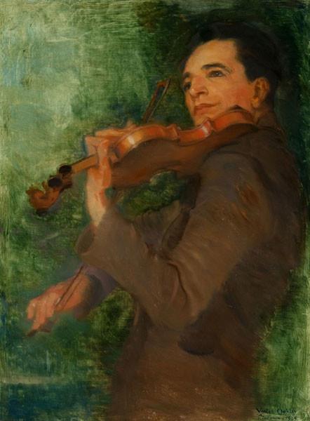 Albert Spalding, American Violinist, 1929 - Вайолет Окли