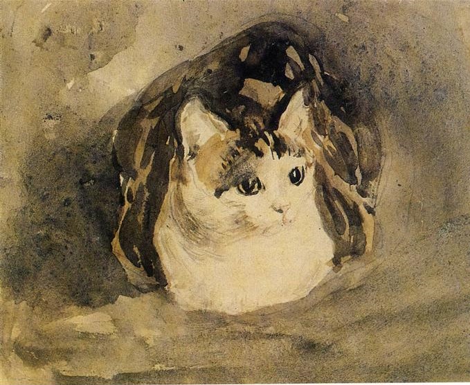 The Cat, c.1905 - c.1908 - Gwen John