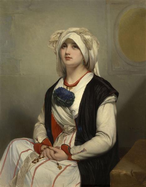 A Sicilian Woman - Jean-François Portaels