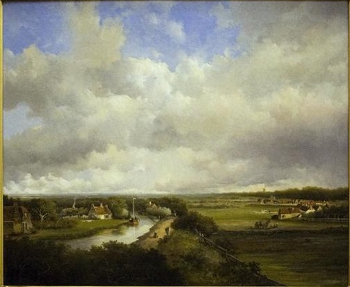 Vue depuis Dekkersduin, 1849 - Johan Hendrik Weissenbruch