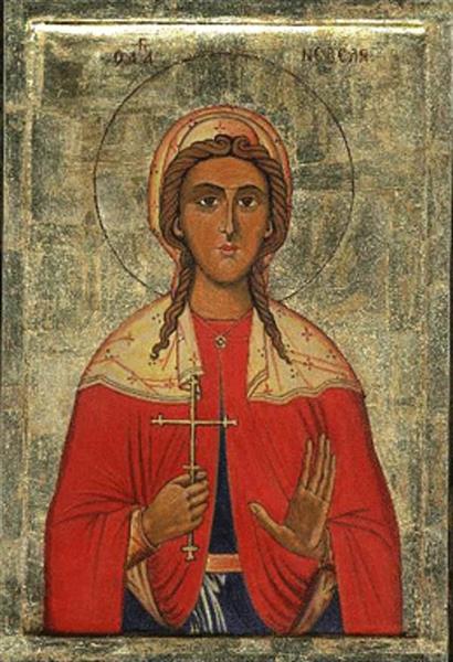 Saint Sunday (Kyriaki), c.1850 - Orthodox Icons