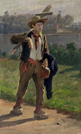 To the field, 1878 - Václav Brozik