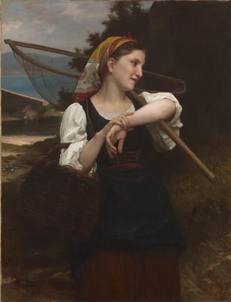 Daughter of Fisherman, 1872 - William Adolphe Bouguereau
