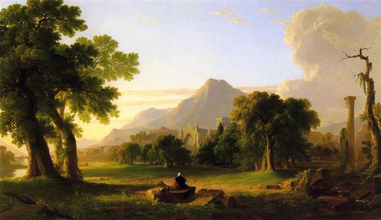Evening of Life - Asher Brown Durand