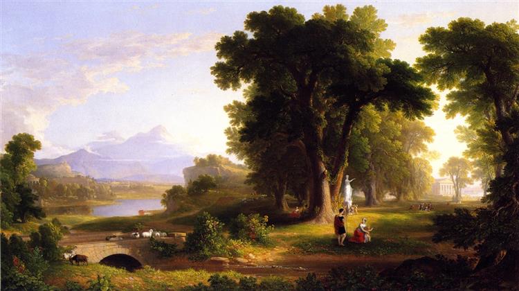 Morning of Life - Asher Brown Durand