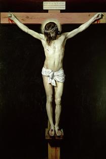 在十字架上的基督 - 委拉斯奎茲