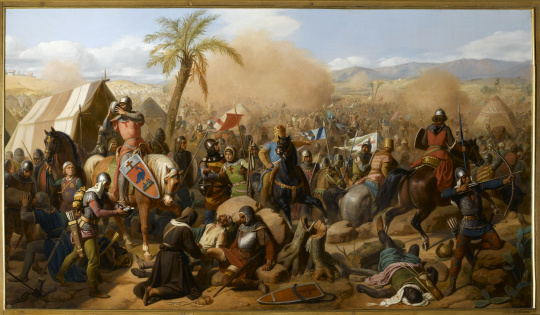 Battle of Ascalon, August 12, 1099, 1843 - Jean-Victor Schnetz