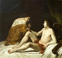 Cupid and Psyche - Orazio Gentileschi