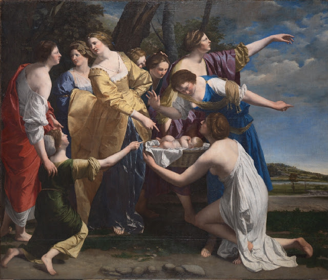 Finding of Moses, c.1633 - Орацио Джентилески