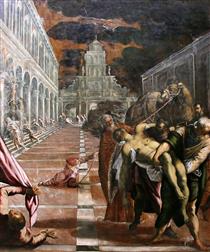 Recovery of the corpse of St. Mark - Jacopo Tintoretto