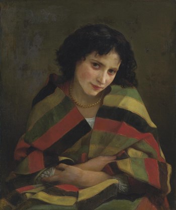 The Chilly Girl - William Adolphe Bouguereau