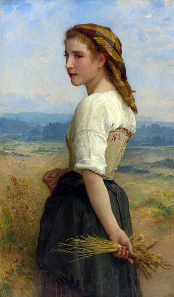 Glaneuse, 1894 - Вильям Адольф Бугро
