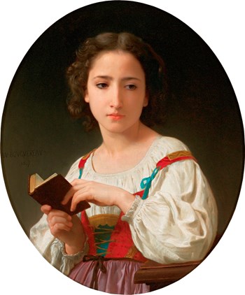 Le Livre d'Heures, 1867 - William Bouguereau