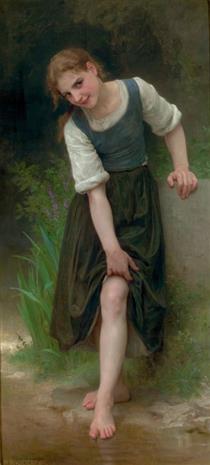 The Ford - William-Adolphe Bouguereau