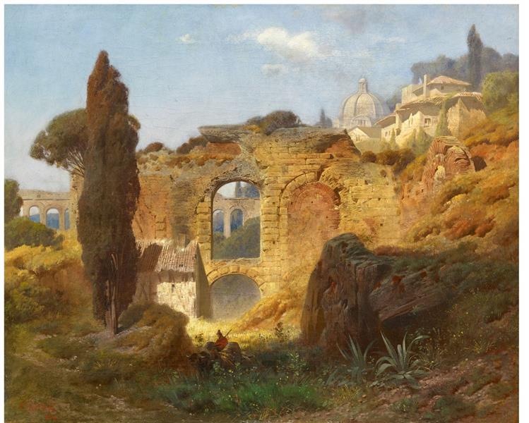 Taormina, 1870 - Ferdinand Knab