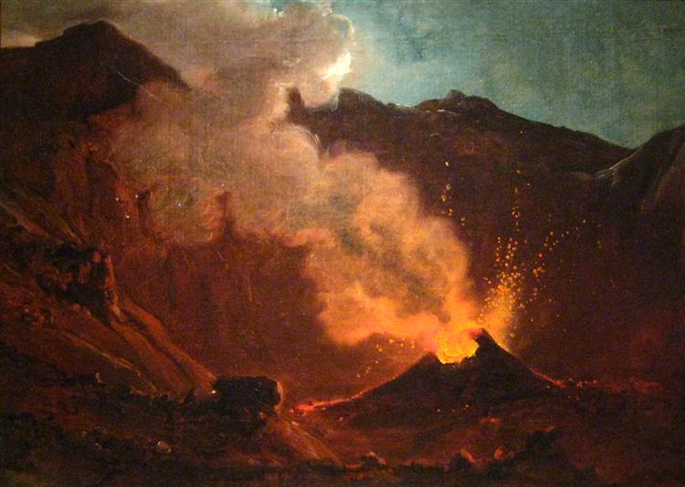 View of Vesuvius, 1812 - Франц Людвиг Катель