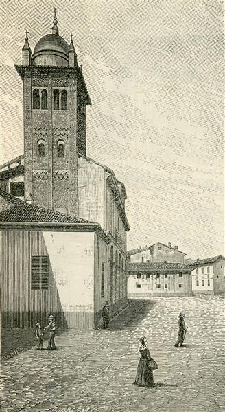 Campanile Della Chiesa Delle Orsoline in Alessandria, 1890 - Giuseppe Barberis