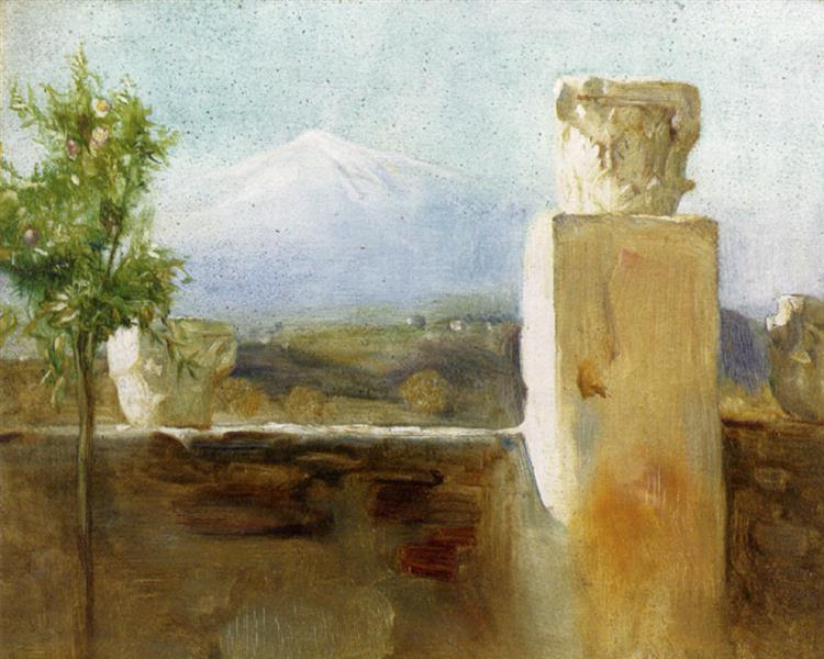 Mount Etna From Taormina - Артур Хакер