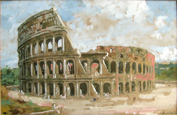 Colosseum, c.1900 - Anna Palm de Rosa