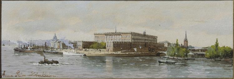 View of the Royal Palace, Stockholm - Anna Palm de Rosa