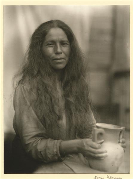 Cherokee Woman with Pot, c.1933 - Doris Ulmann