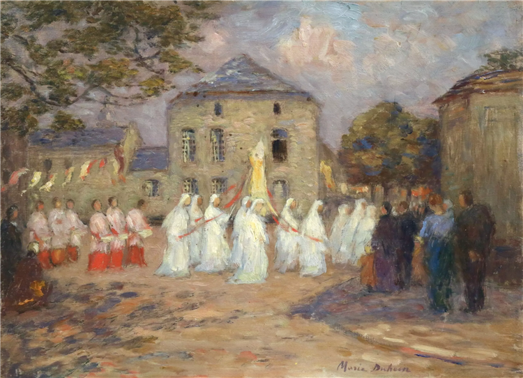 A Breton Festival, 1912 - Marie Duhem