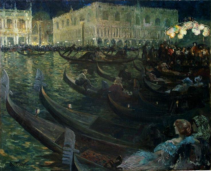 The Carnival Of Venice - Louis Abel-Truchet