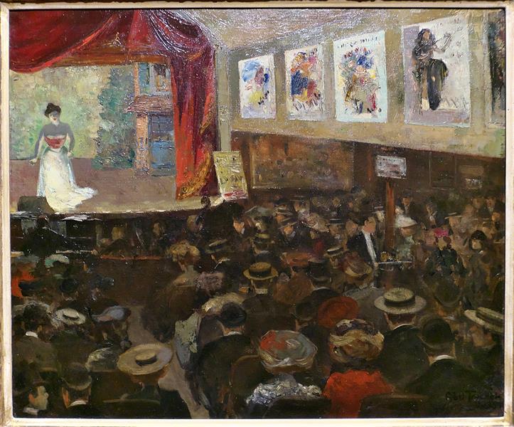 The Cafè Concert, c.1895 - Louis Abel-Truchet