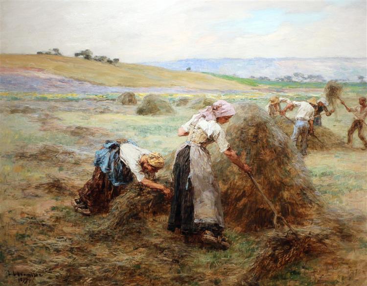 Haymaking, 1897 - Léon Augustin Lhermitte