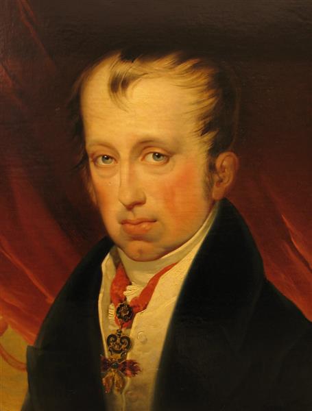 Portrait of Ferdinand I of Austria (1793-1875), c.1840 - Friedrich von Amerling