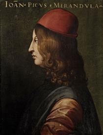 Portrait of Pico della Mirandola - Cristofano dell'Altissimo