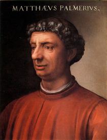 Portrait of Matteo Palmieri - Cristofano dell'Altissimo