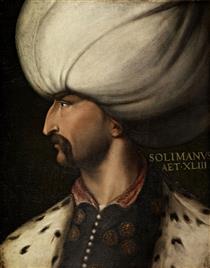 Portrait of Suleiman - Cristofano dell'Altissimo