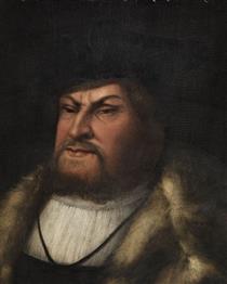 Portrait of John I of Saxony - Cristofano dell’Altissimo