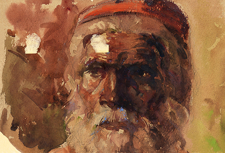 Portrait, 1939 - Safiuddin Ahmed
