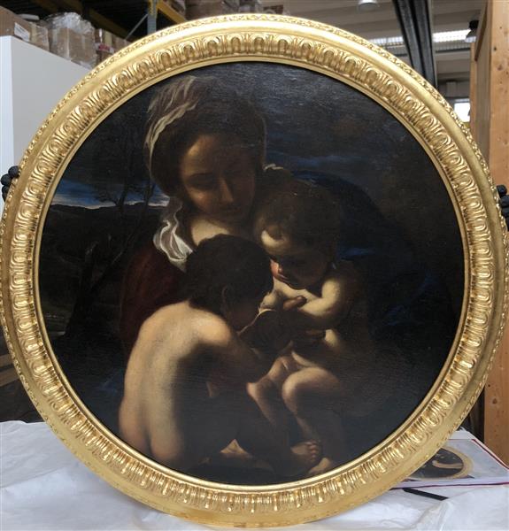 Virgin and Child with the Infant St John the Baptist, c.1615 - Guercino